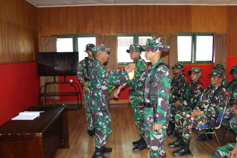 Kodim 1714/PJ Gelar Pelatihan Dasar Teritorial dan Intelijen