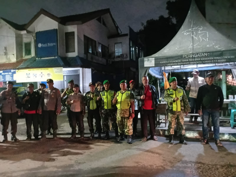 Sinergitas TNI dan Polri dalam Menjaga Keamanan Warga Bekasi Barat