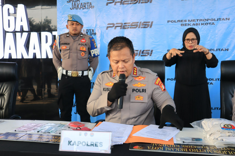 Modus Tuduh Korban Pukul Adiknya, Komplotan Begal Motor Anak di Bawah Umur Digulung Polres Metro Bekasi Kota