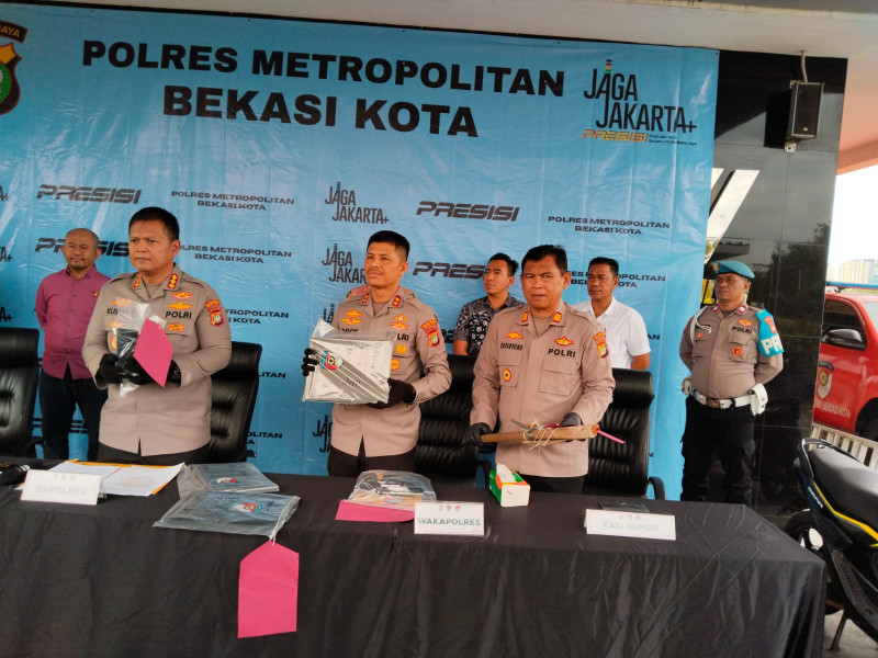 Polres Metro Bekasi Kota Ungkap Pembobolan Rumah Quran di Jatiasih, Dua Pelaku Ditangkap