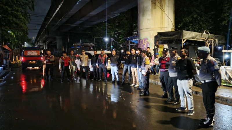 Kapolsek Metro Penjaringan Pimpin Langsung Patroli KRYD, Antisipasi Tawuran dan Kejahatan Jalanan
