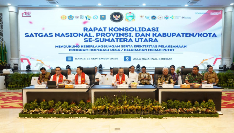 Dukung Keberlangsungan Serta Efektifitas Pelaksanaan Program Koperasi Desa/Kelurahan Merah Putih, Wadan Kodaeral l Hadiri Rapat Konsolidasi