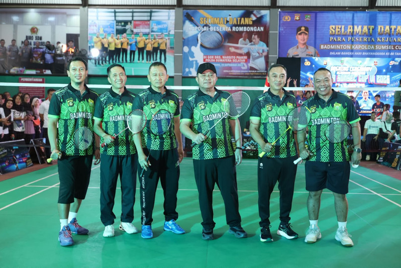 Perkuat Sinergi dengan Masyarakat, Polda Sumsel Gelar Badminton Kapolda Cup 2026 yang Diikuti Ribuan Peserta