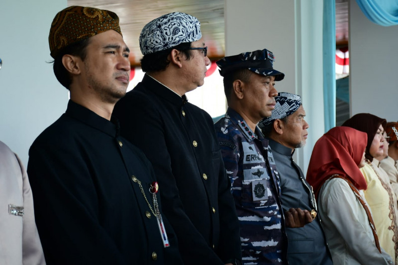 Komandan Lanal Bandung Hadiri Upacara Peringatan Hari Ulang Tahun Ke 24 Kota Tasikmalaya