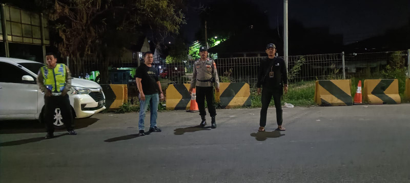 Polsek Bekasi Barat Patroli Ciptakan Situasi Kondusif