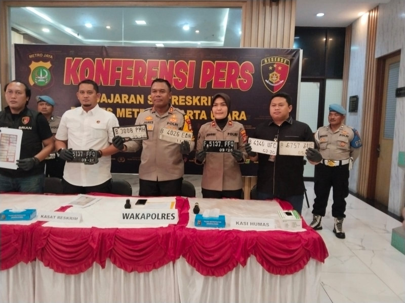 Polres Metro Jakarta Utara Berhasil Ungkap Sindikat Curanmor Antar Pulau, 43 Kendaraan Diamankan