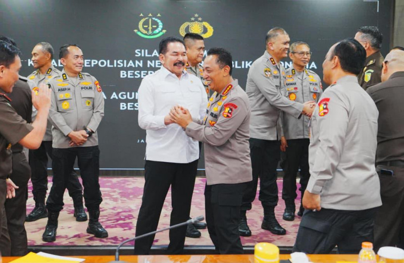Kapolri dan Jaksa Agung Perkuat Sinergitas Penegakan Hukum, Pastikan Soliditas Institusi