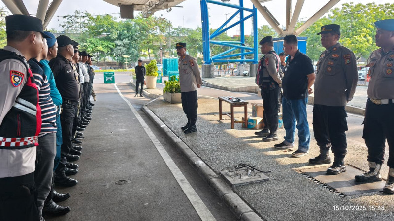 Aksi Unjuk Rasa di PT Pembangunan Jaya Ancol Batal, Polsek Pademangan Tetap Gelar Apel Konsolidasi Pengamanan
