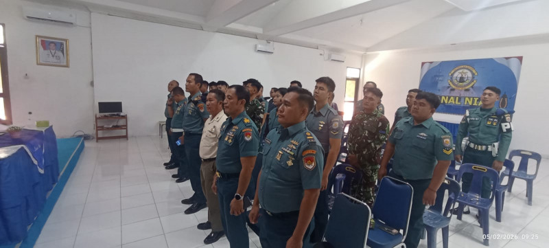 Jaga Jati Diri dan Citra TNI AL, Lanal Nias Gelar Binpers Fungsi Komando