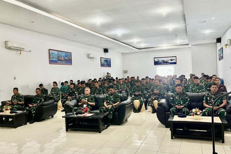 Tingkatkan Pemahaman dan Kewaspadaan Aparat, Lanal Bintan Gelar Sosialisasi Pengamanan Personel, Materiil, dan Dokinfopen 2026