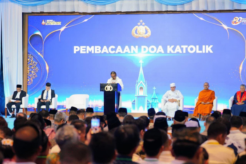 Jelang Hari Bhayangkara, Polri Gelar Doa Bersama Lintas Agama
