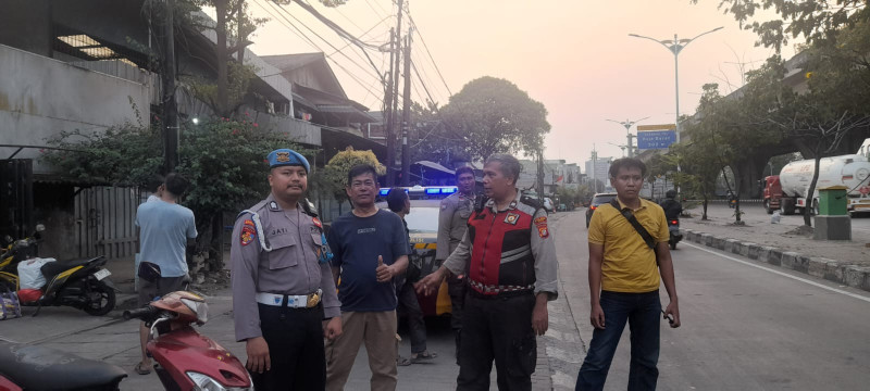 Respon Cepat Polsek Koja Tindaklanjuti Laporan Warga Melalui Hotline 110, Cegah Tawuran dan Jaga Kondusifitas Wilayah