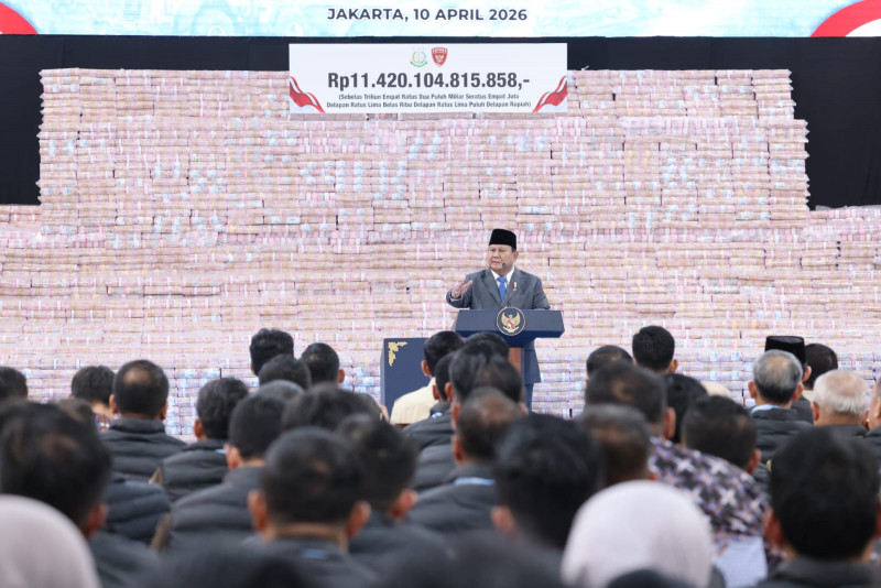 Prabowo: 1,5 Tahun Kerja, Satgas PKH Selamatkan Uang Negara Setara 10% APBN