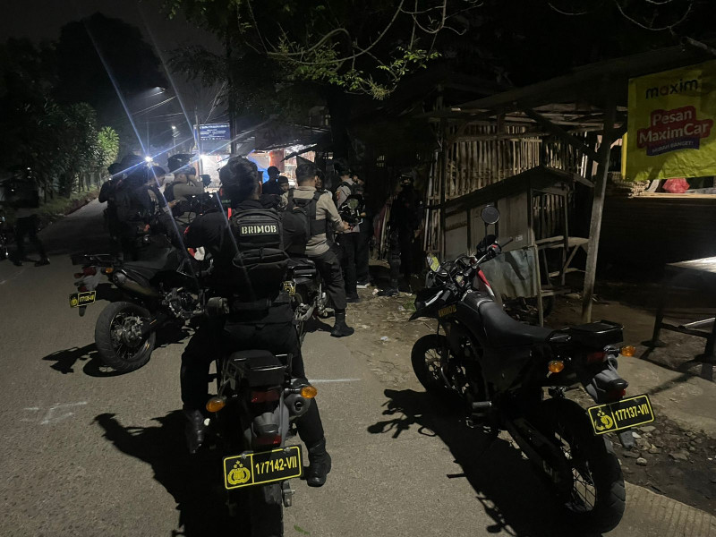 Sisir Jalur Rawan Tengah Malam, Polres Metro Bekasi Kota Gelar Operasi Kejahatan Jalanan