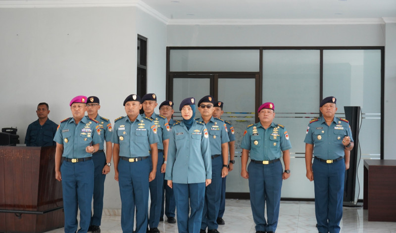 Komandan Kodaeral l Pimpin Acara Pelaporan Kenaikan Pangkat Perwira Kodaeral l