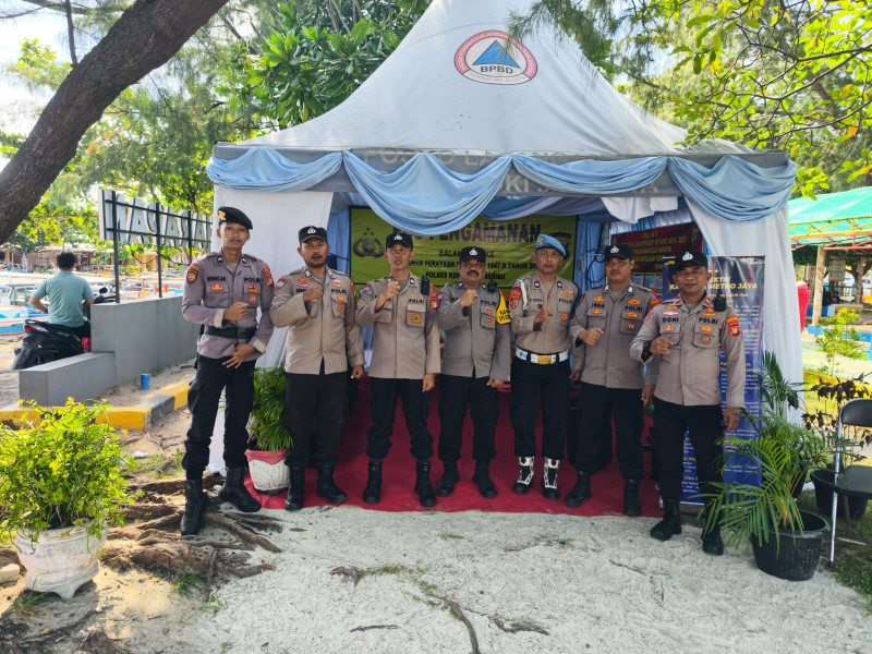 Layanan Lengkap di Pospam Ops Ketupat Jaya 2026, Polres Kepulauan Seribu Siap Amankan Mudik dan Wisata Lebaran