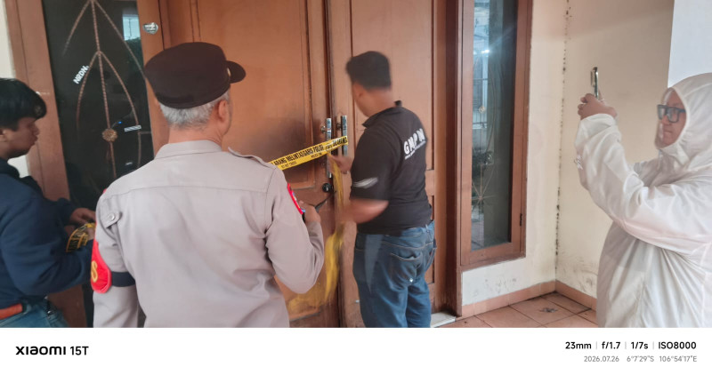 Rumah kosong di Koja Terbakar, Polisi Selidiki Dugaan Korsleting Listrik