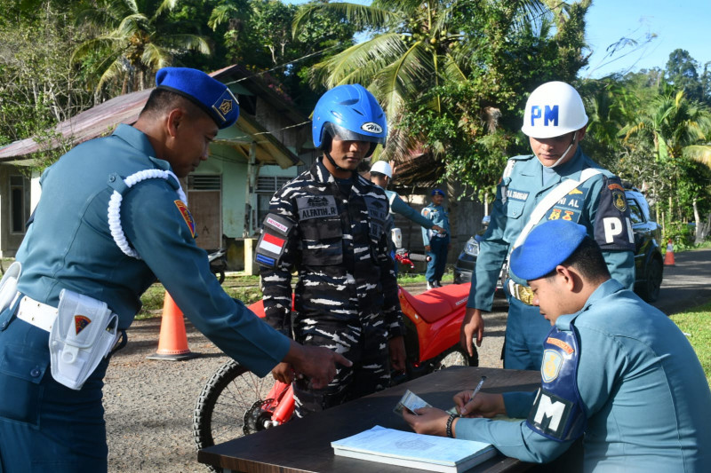 Denpom Lanal Simeulue Gelar Pekan Disiplin Opsgaktib Dalam Rangka HUT Ke-80 Pomal Tahun 2026