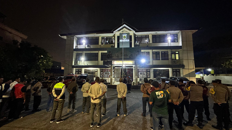 Patroli KRYD Polsek Koja Perketat Akhir Pekan, Puluhan Personel Dikerahkan