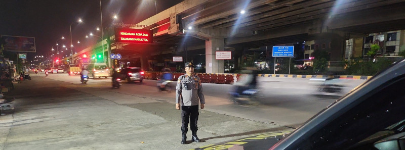 Polsek Bekasi Barat Intensifkan Patroli Malam Panjang, Antisipasi Gangguan Kamtibmas