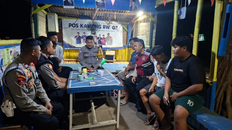 Patroli 3C dan Hotline 110 Digencarkan, Polsek Kepulauan Seribu Selatan Jaga Kondusivitas Pulau-Pulau Penduduk