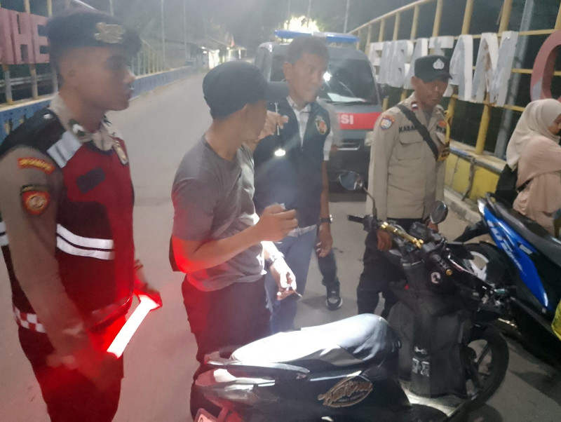 Polsek Cabangbungin Gencarkan Operasi Kejahatan Jalanan Antisipasi Guantibmas di Wilayah Hukum Polsek Cabangbungin Polres Metro Bekasi