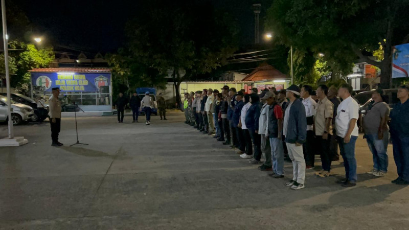 Polsek Koja Gelar Apel KRYD Bersama Tiga Pilar Jaga Jakarta, Antisipasi Gangguan Kamtibmas di Masa Libur Nataru