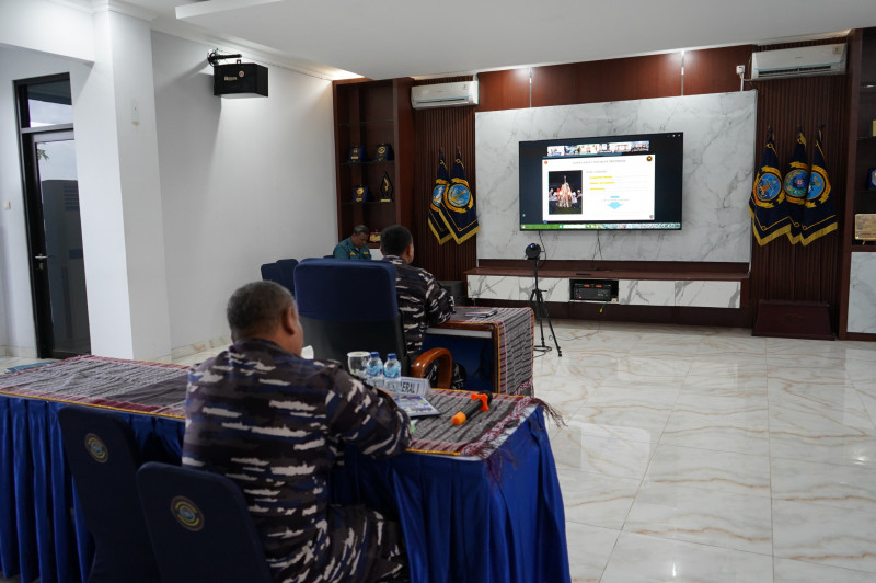 Dankodaeral l Ikuti Vicon Pengarahan Panglima TNI Dalam Rangka Persami KKRI Gelombang Ke 3 Tahun 2025