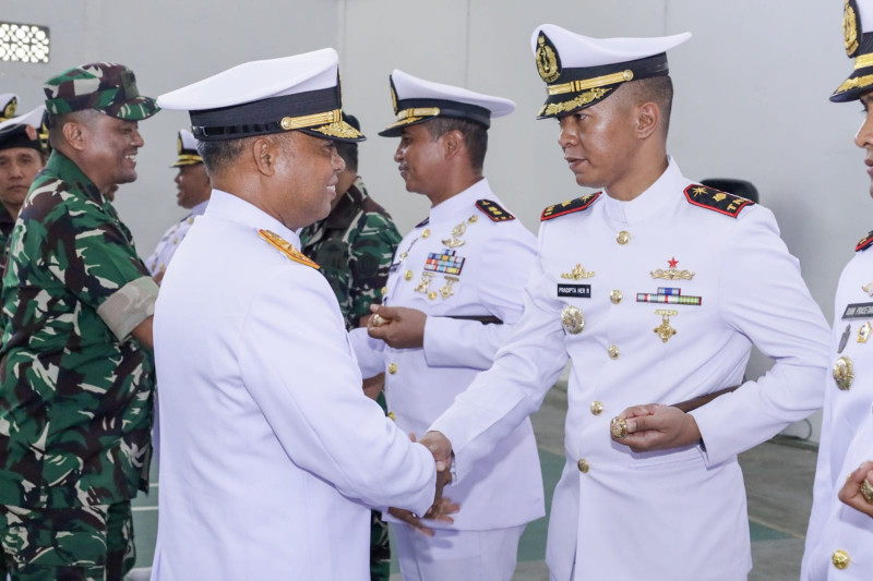 Kodaeral lX Gelar Acara Laporan Korps Kenaikan Pangkat Perwira dan Upacara Kenaikan Pangkat Bintara dan Tamtama di Mako Kodaera lX