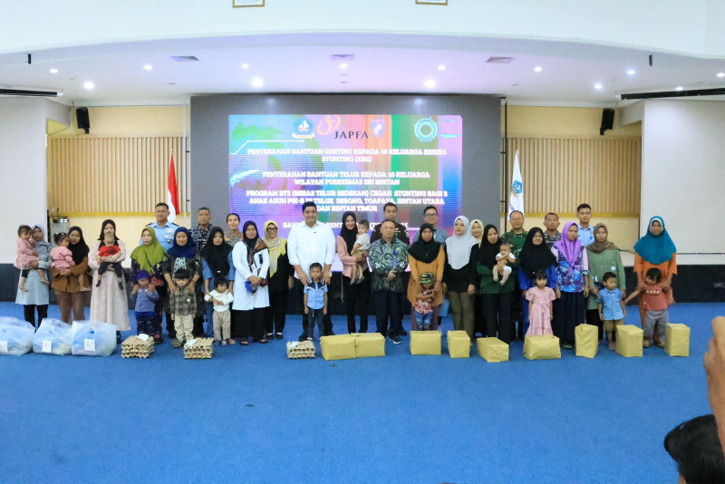 Danlanal Bintan Hadiri Kegiatan Gerakan Ayah Teladan