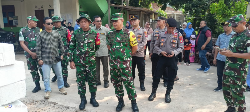 Wasev TMMD ke-128 Tinjau Progres Pembangunan, Optimistis Rampung Tepat Waktu