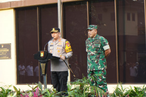 Apel Pengamanan Malam Takbir Idul Fitri 1447 H, Polres Metro Jakarta Utara Pastikan Situasi Aman Kondusif
