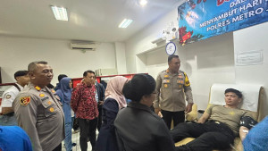 Wakapolres Metro Jakarta Utara Donor Darah Adalah Bentuk Kepedulian Nyata Bagi Warga
