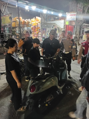 KRYD Polsek Koja Sisir Titik Rawan Tawuran, Satu Motor Tanpa Surat Diamankan