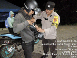 Polsek Cilincing Gelar Razia Stasioner dan Patroli KRYD, Antisipasi Tawuran hingga Curanmor
