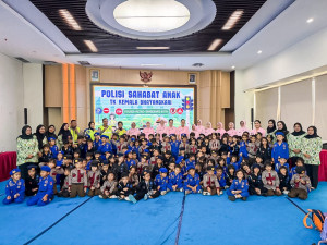 Lewat Program Polsanak, Polisi Kenalkan Keselamatan Jalan kepada Anak-anak