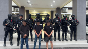 Patroli Brimob PMJ Amankan 3 Remaja Diduga Hendak Balap Liar di Bekasi