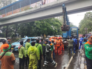Jaga Jakarta Bersih, Kerja Bakti Serentak Digelar du Kecamatan Penjaringan Jakarta Utara