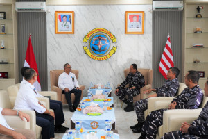 Jalin Sinergitas Komandan Kodaeral l Terima Courtesy Call GM PLTU Pangkalan Susu