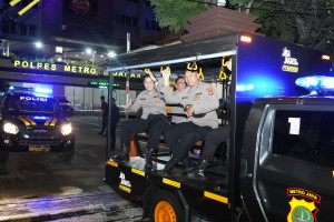 Patroli Skala Besar Digelar Polres Metro Jakarta Utara Untuk Jaga Stabilitas Kamtibmas Akhir Pekan
