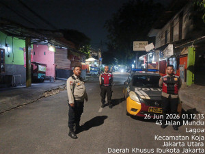 Respon Cepat Layanan Polisi 110, Polsek Koja Tindaklanjuti Laporan Warga dan Dukung Program Jaga Warga Jaga Lingkungan