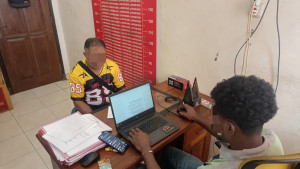 Satgas Operasi Damai Cartenz Melaksanakan Respons Cepat Kejadian Dugaan Percobaan Penembakan di Dekai