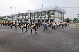 Uji Kemampuan Fisik, Personel Kodaeral l Laksanakan Samapta Periode ll Tahun 2025