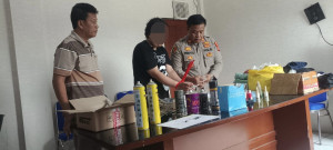 Polsek Pakuhaji Bongkar Sindikat Uang Palsu, Rp68,57 Juta Uang Siap Edar dan Peralatan Produksi Disita