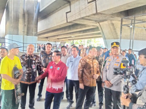 Polres Metro Jakarta Utara Amankan Peresmian Taman Si Pitung Kolong Tol Jampea, Dihadiri Gubernur DKI Jakarta