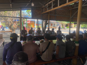 Jumat Curhat Kapolres Kepulauan Seribu di Pulau Lancang : Warga Diajak Jaga Kamtibmas Waspada 3C dan Manfaatkan Layanan 110