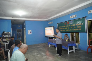 Satgas TMMD Ke-127 Kodim 1514/Morotai Gelar Penyuluhan Bahaya Radikalisme dan Kesehatan di Daruba Pantai