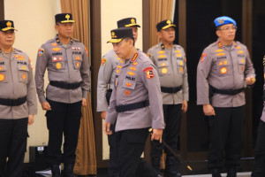 27 Pati Polri Naik Pangkat, Upacara Dipimpin di Rupattama Mabes Polri