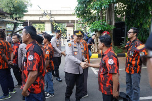 Polres Metro Jakarta Utara Siagakan 247 Personel untuk Pengamanan Aksi Demo Warga Sunter Jaya di Kantor BPN Jakarta Utara