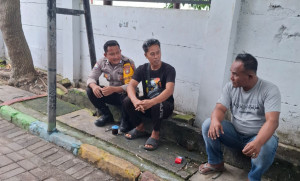 Bhabinkamtibmas Pulau Tidung Sambangi Warga, Perkuat Sinergi Jaga Kamtibmas Kawasan Wisata